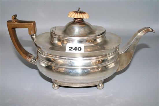 GIII silver teapot